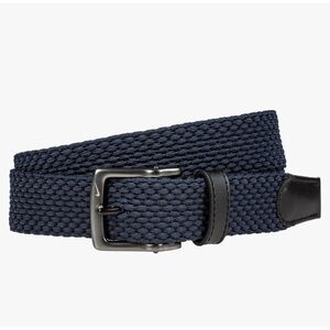 NEW Nike G-Flex Stretch Woven Navy Blue Golf Belt Men's Size Large 38-40